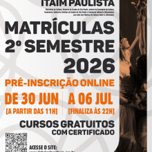 Imagem com descritivo sobre as matrículas do 2º semestre
